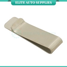 Stainless Steel Silver Money Clip Pocket Holder Metal Credit Card Holder Wallet