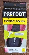 1 Pair of ProFoot (Women's 6-10) Plantar Fasciitis Orthotics #2102