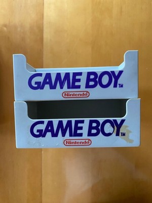2 Original Nintendo Vitrinen Schuber Game Boy -  leicht bschädigt