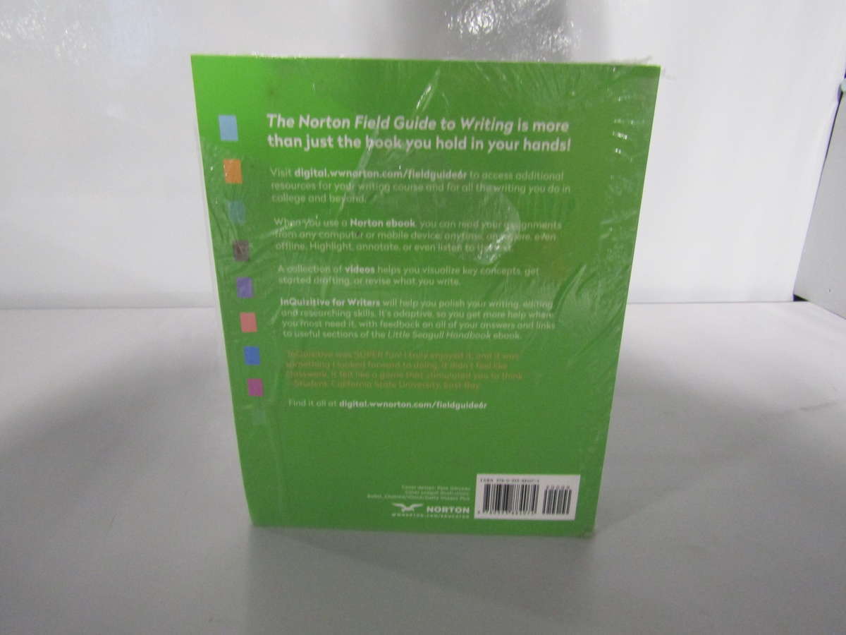 The Norton Field Guide To Writing With Readings 6th Edition EBay The Norton Field Guide To Writing With Readings 6th Edition EBay