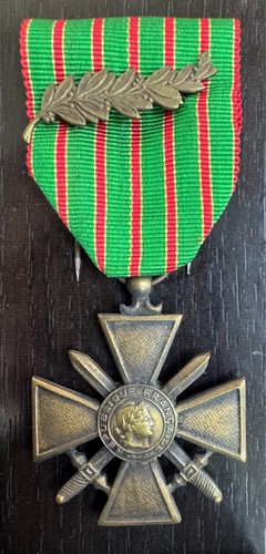 Croix de Guerre Bronze 1914-1918 avec Palme