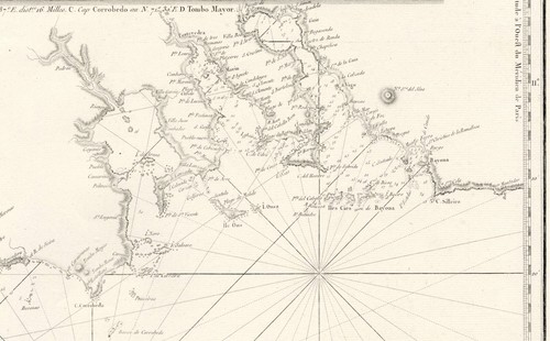 Map "Côtes d'Espagne: partie de la Galice" (Galicia-Spain) Bouclet, 1793 - Picture 7 of 10