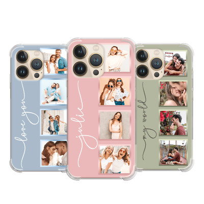 Personalisierte Handyhülle selbstverständlich Foto Stoßfest Cover für iPhone 15 11 14 13 16
