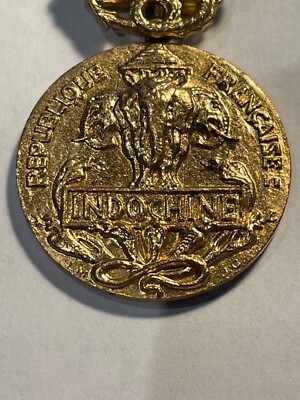 Médaille Militaire Indochine Corps Expéditionnaire Français Avec écrin - Occasion, Décoration Collection