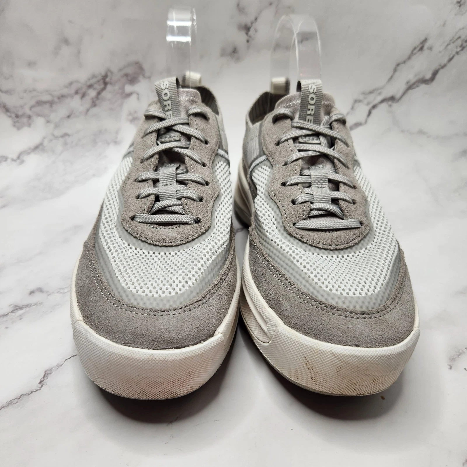 sorel ona knit low top moonstone white shoes