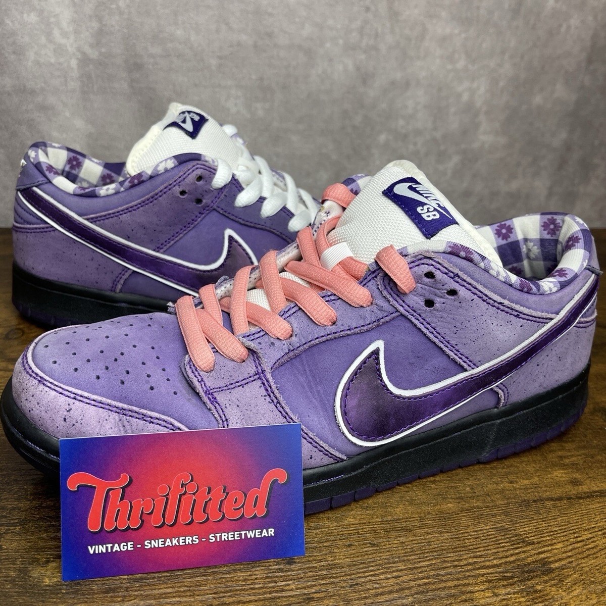 Nike SB Dunk Low x Concepts Purple Lobster Size 9 BV1310-555 Nike SB Dunk Low x Concepts Purple Lobster Size 9 BV1310-555