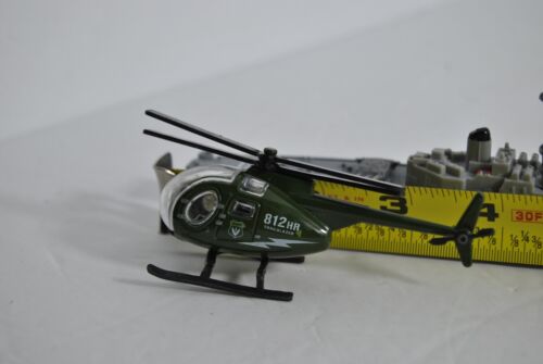 Battleship / Helicopter Plastic and Metal 9 inches and 4 inches Long - Picture 18 of 19