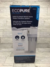 EcoPure EPW2VC Universal Standard Capacity Whole House Water Filter Housing