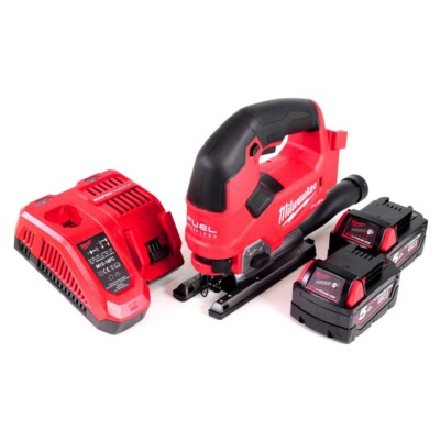 Milwaukee M18 FJS-502C Stichsäge 18V Brushless + 2x Akku 5,0Ah + Ladegerät
