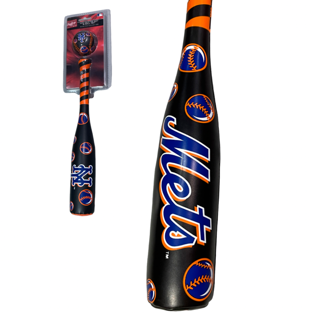 New York Mets Softee Mini Ball and Bat Set, includes ONE