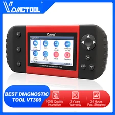 VDIAGTOOL VT300 Auto Oil Reset EPB BMS Code Reader Full Systems 4 Services Tools