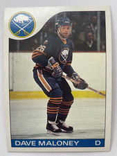 1985-86 Topps Hockey #89 Dave Maloney - Buffalo Sabres