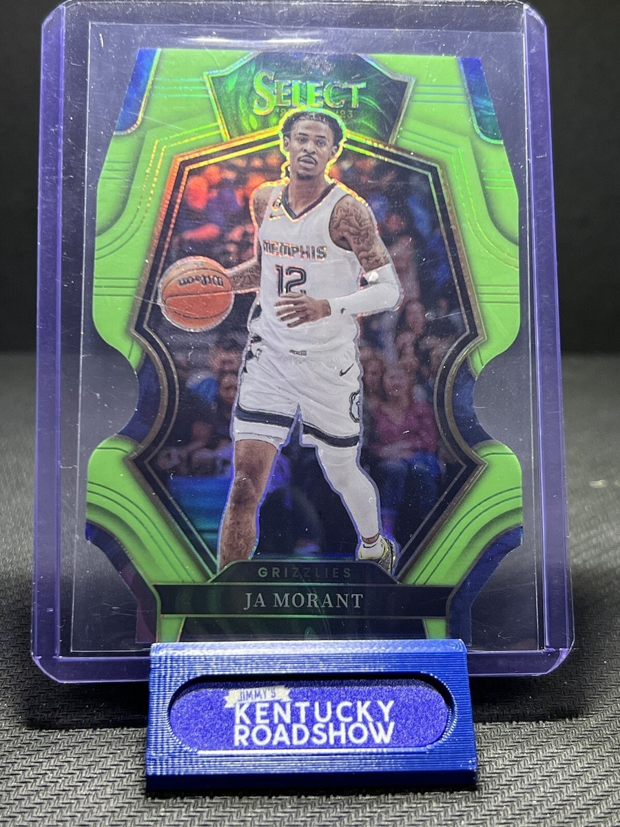 2022-23 Panini Select Ja Morant Light Green Die-Cut Ser.# 28 2022-23 Panini Select Ja Morant Light Green Die-Cut Ser.# 28