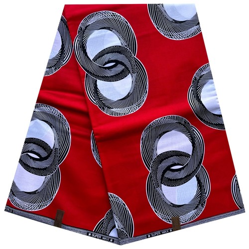 African Cotton Wax Print Ankara Fabric Dressmaking Sewing Crafting Sold Per Yard - Picture 3 of 12