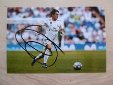 Alvaro Odriozola "Real Madrid" autograph signed 10x15 cm picture
