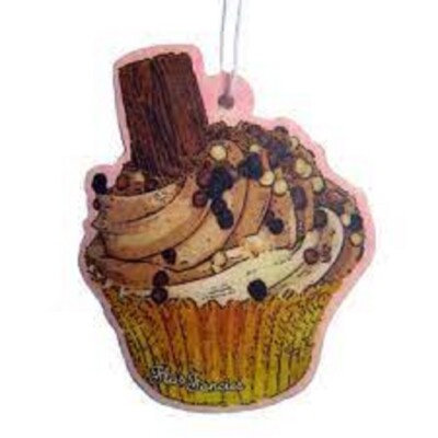  Lufterfrischer Autoduft Schokolade Cupcake Cute Girly Neu Flo's Fancies