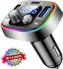 Transmisor De Audio FM Para Auto Bluetooth 3.0 USB Receptor Radio For Carro NEW