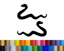 Schlangen Aufkleber verschiedene Motive Schlangenaufkleber Folienaufkleber Auto