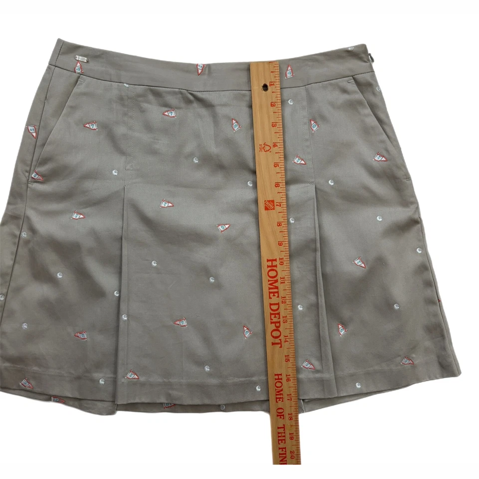 LIZ GOLF Mujer Novedad Golf Skort Talla 8 Aire Libre Tenis Senderismo Preppy Gorpcore Foto 4 de 4