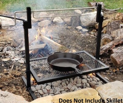 Campfire BBQ Grill Grate Heavy Duty Steel Outdoor Camp - Main Image