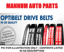 FAN BELT FITS FORD RANGER PX 3.2L 5CYL TURBO DIESEL P5AT ENGINE 09/2011-ON