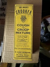 Cough Syrup Vintage Retail Box Carmarthen Prop 