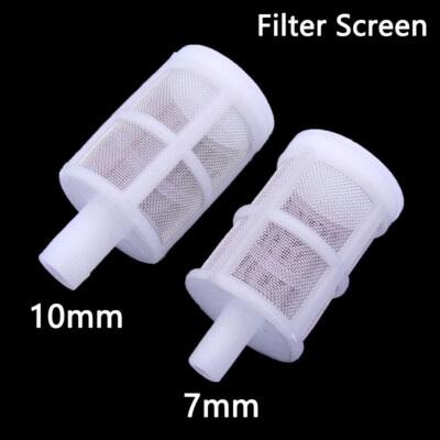 7mm / 10mm Water Pump Filter Screen Cleaning Mesh Net For Fish Tank Aquarium