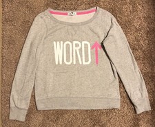 Aeropostale Wide Neck Sweatshirt, Sz S