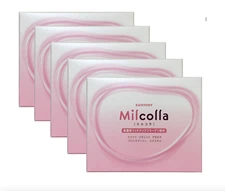 LOT 5 SUNTORY Milcolla Powder 5x 30 Stick Type 150 days Collagen Drink Japan NEW