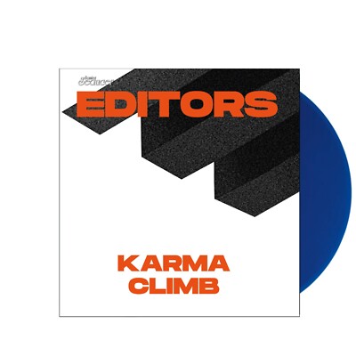 Editors 7''Deluxe-Vinyl Blue (199 Ex.) handnumm. +EP-CD +Sonic Seducer 10/22