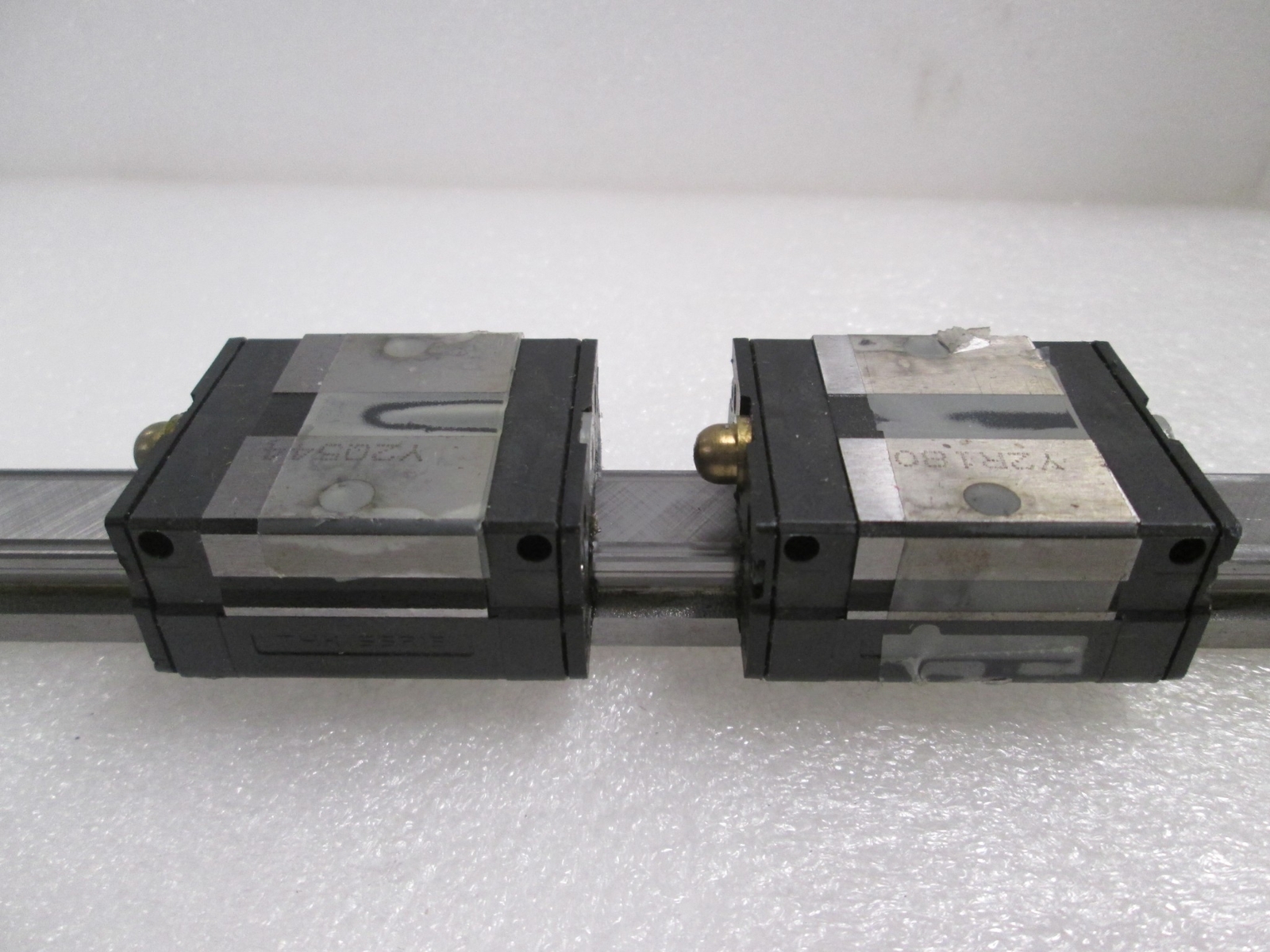 THK, SSR15 (2), Linear Bearing Guide Block w/ Guide Rail, New eBay