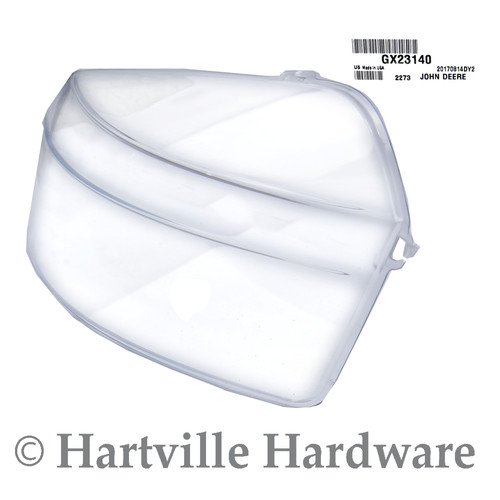 John Deere Original Equipment Left Hand Headlight Lens #GX23140