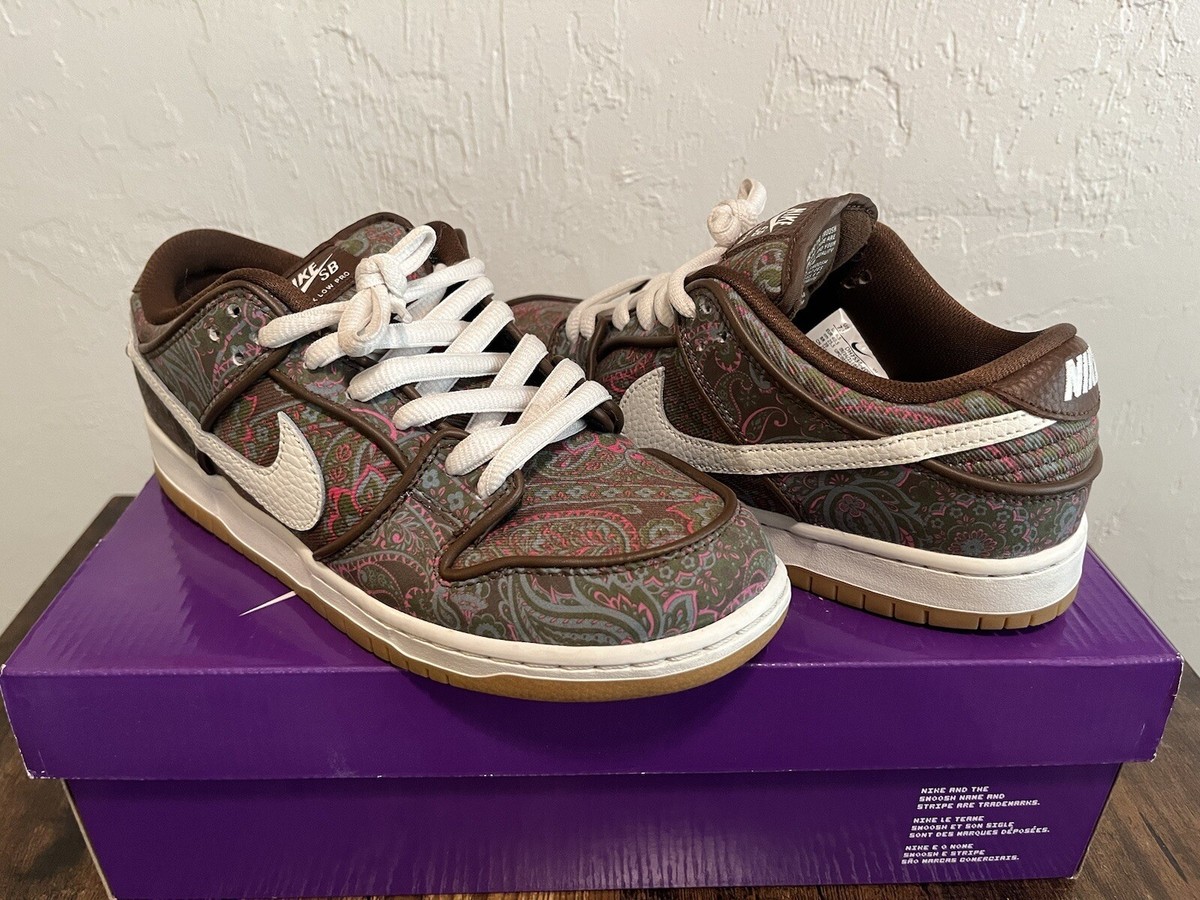 _aka.4iy_ Nike Dunk Low Pro SB ペイズリー柄 Buy Dunk Low Pro Premium SB 'Paisley' - DH7534 200 | GOAT
