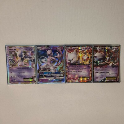 MewTwo Ex / GX Bundle 39/73 - 62/162 - xy107 - 52/108 Damaged | eBay