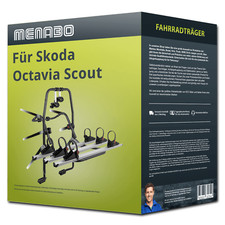 Menabo Fahrradträger Stand Up 3 für Skoda Octavia Scout III Typ 5E - 3 Fahrräder