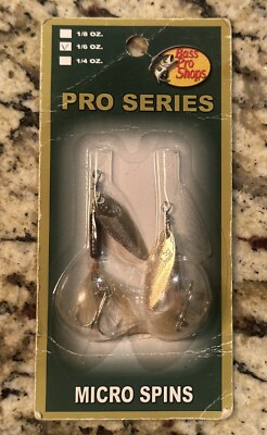 Bass Pro Shop Pro Series Micro Spin Pack 1/6 Spinner
