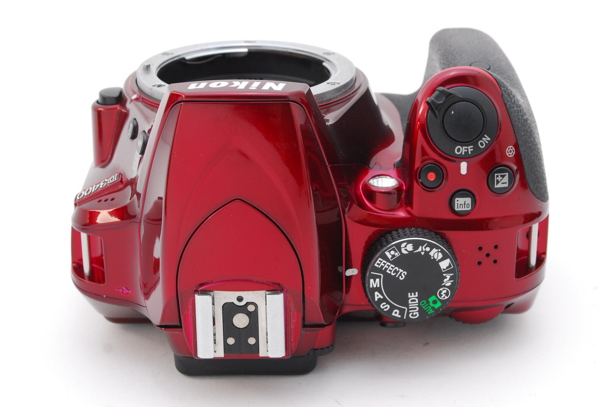 MINT】Nikon D3400 Digital SLR 18-55mm VR Lens Kit Red 8GB SD Card