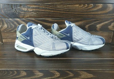 Vintage Nike Air Max 2002 Trainers Women Sneackers Size6.5 Silver Blue Very  Rare | eBay