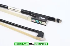 4/4 Full Size Advance Carbon Fiber Violin Bow - Pernambuco Level, Horsehair