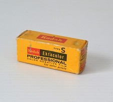 Vintage Kodak Ektacolor Type S Color 120 film, ASA 100 Expired 1969