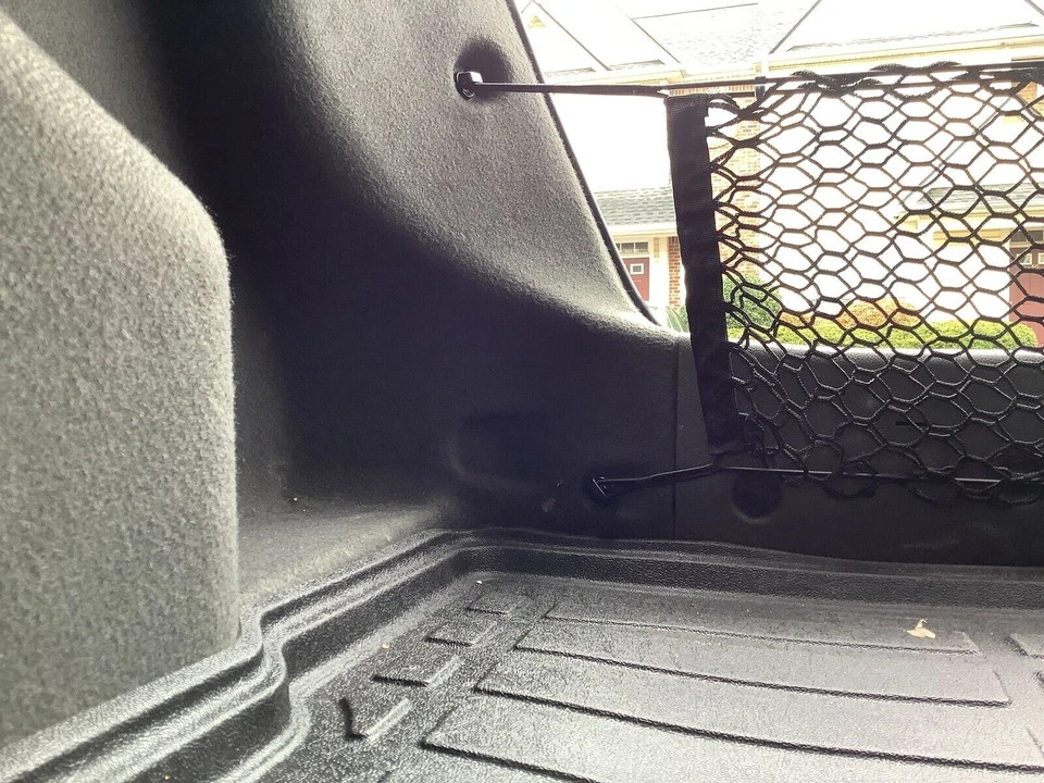 Red de carga organizadora de malla estilo sobre maletero para Chevrolet Sonic 2012-2020 nueva Foto 4 de 4