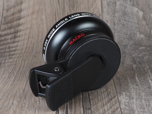 Phone Camera Lens 0.45X Super Wide Angle 12.5X Macro Lens Clip On 2 in 1 - 第 2/4 張圖片