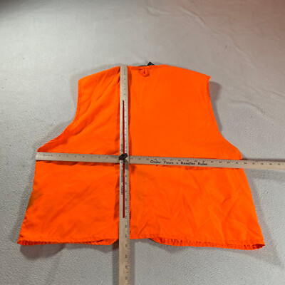 REMINGTON　レミントン　ハンティングベスト　USA-XL Remington Vest Mens Extra Large Orange Hunting Full Zip Pockets