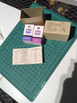 1 Pkg Dental Silicate Temporary Filling & Cavity Material S.S White Co Vintage
