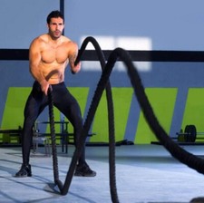 Dacron Fitness Rope Strength Training Fitness Sporting Goods Gym Rope