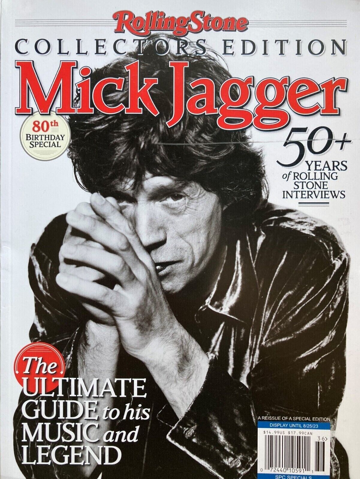 Rolling Stone Collectors Edition Magazine 2023 ~ Mick Jagger The Ultimate Guide