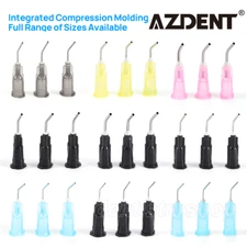 Irrigation Pre Bent Needle Tips Dental Flow Etch Composite Resin Acid Syringe
