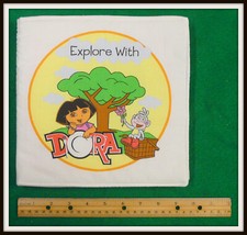 EXPLORE WITH DORA - Completed Cotton Cloth Fabric Soft Book Child Baby Gift