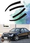 For Benz W211  E350 E500 03-09 Deflector Window Visors Guard Vent Weather Shield