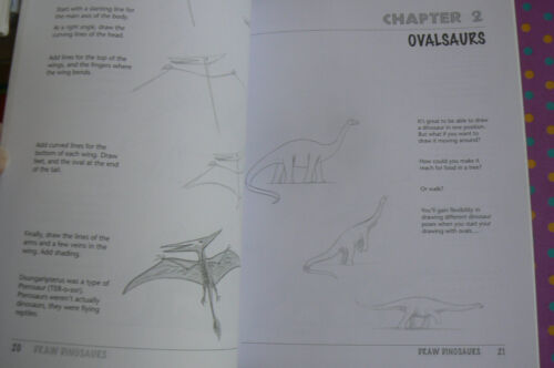 DRAW Dinosaurs, Doug DuBosque, NEW PB 31768 Art Instruction,Drawing - Picture 7 of 11